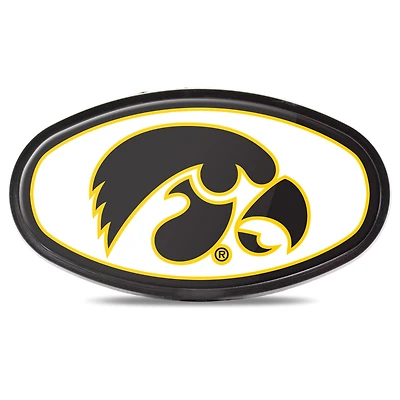 Cache-attelage ovale WinCraft Iowa Hawkeyes aux couleurs de l'Iowa Hawkeyes