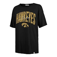 Women's '47  Black Iowa Hawkeyes Muse Sadie T-Shirt