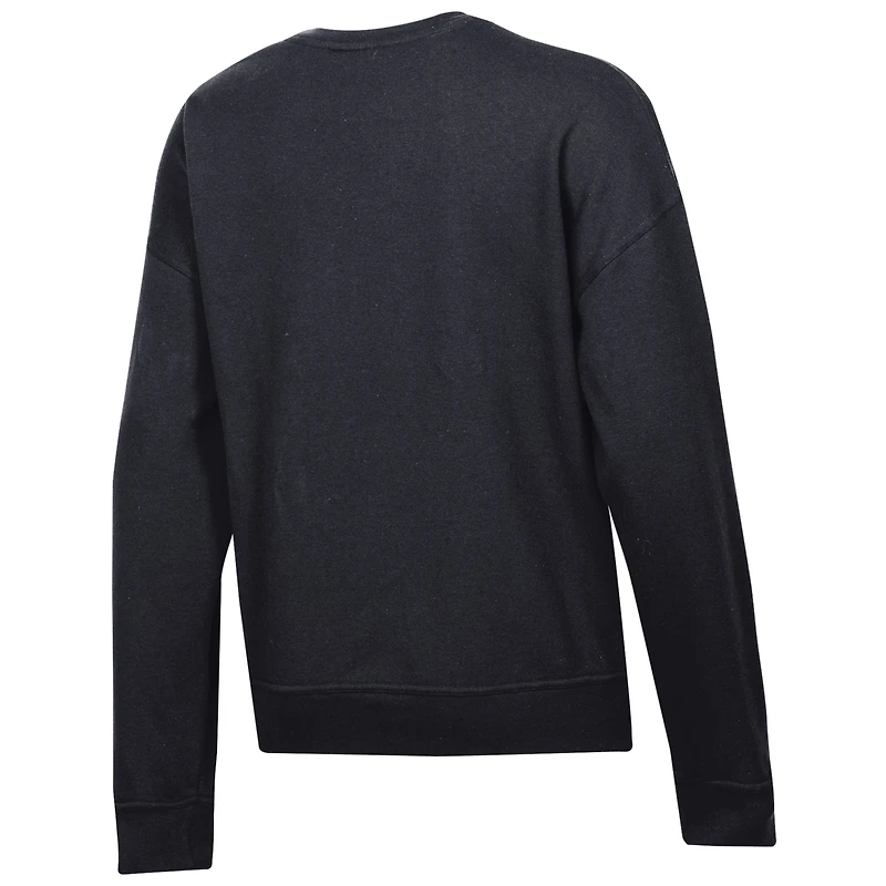 Sweat-shirt Powerblend noir Champion Iowa Hawkeyes pour femme