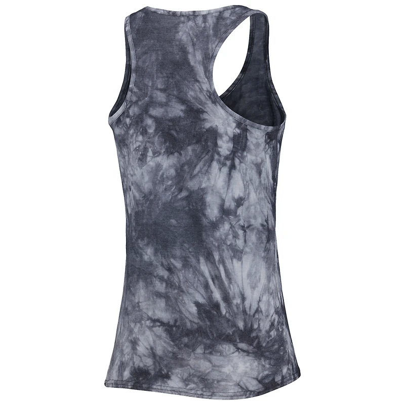 Concepts Sport Charcoal Iowa Hawkeyes Billboard Tie-Dye Débardeur et short pour femme