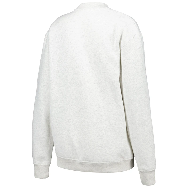 Sweatshirt à enfiler avec logo établi & Co. Ash Iowa Hawkeyes pour femmes