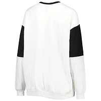 Sweat-shirt Gameday Couture Iowa Hawkeyes pour femme blanc It's A Vibe Dolman