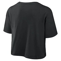 T-shirt court Nike Iowa Hawkeyes Athletic Prep Arch Dri-FIT noir pour femme