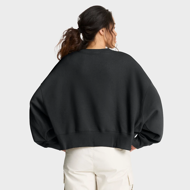 Sweat-shirt oversize noir Iowa Hawkeyes Phoenix Arch pour femme Nike