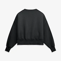 Women's Nike Black Iowa Hawkeyes Oversized Phoenix Arch Pullover Sweatshirt