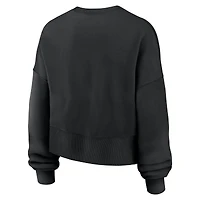 Sweat-shirt oversize noir Iowa Hawkeyes Phoenix Arch pour femme Nike