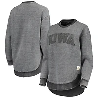 Sweat-shirt Pressbox Iowa Hawkeyes Ponchoville noir pour femme