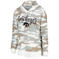 Sweat à capuche Pressbox Camo Iowa Hawkeyes San Pablo pour femme
