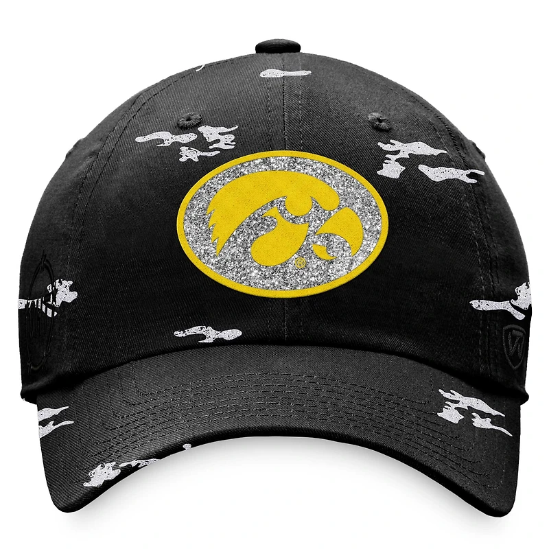Chapeau réglable pour femme Top of the World Iowa Hawkeyes OHT Military Appreciation Betty