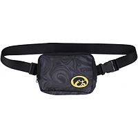 Sac banane réglable avec ceinture tourbillonnante ZooZatz Iowa Hawkeyes pour femme