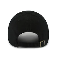 Youth '47 Black Iowa Hawkeyes Clean Up Adjustable Hat