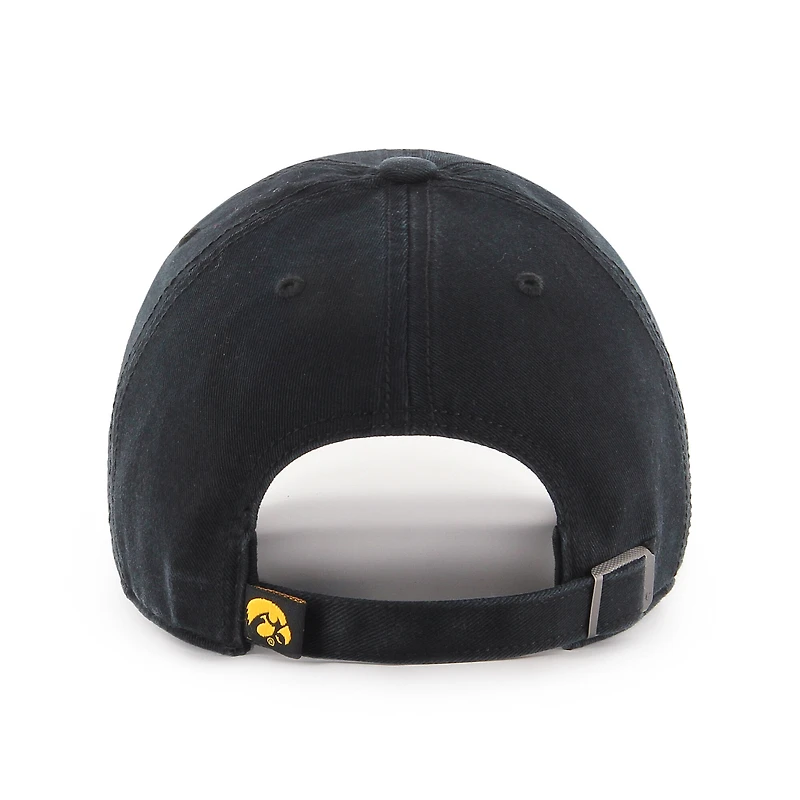 Casquette ajustable Iowa Hawkeyes noire '47 pour jeunes