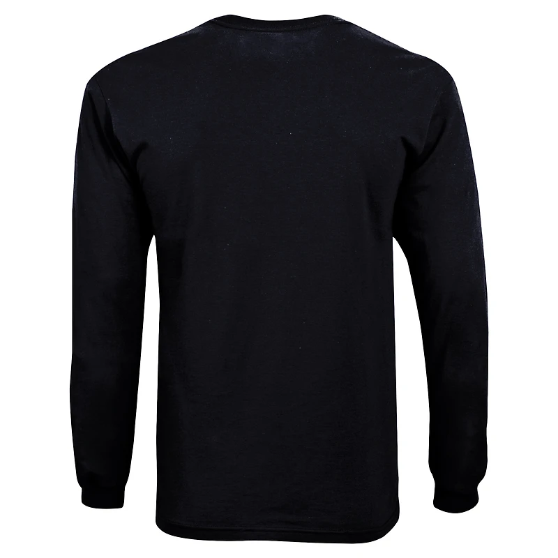 Champion de la jeunesse noir Iowa Hawkeyes Arch Over Logo T-shirt à manches longues