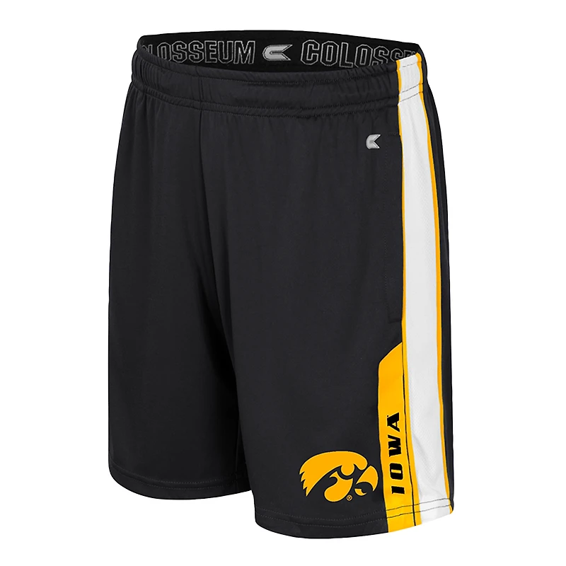 Short Gumbaldia noir pour jeunes Iowa Hawkeyes Colosseum