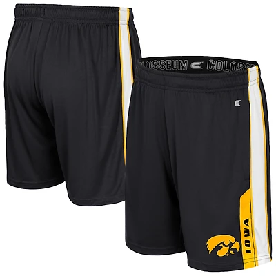 Short Gumbaldia noir pour jeunes Iowa Hawkeyes Colosseum