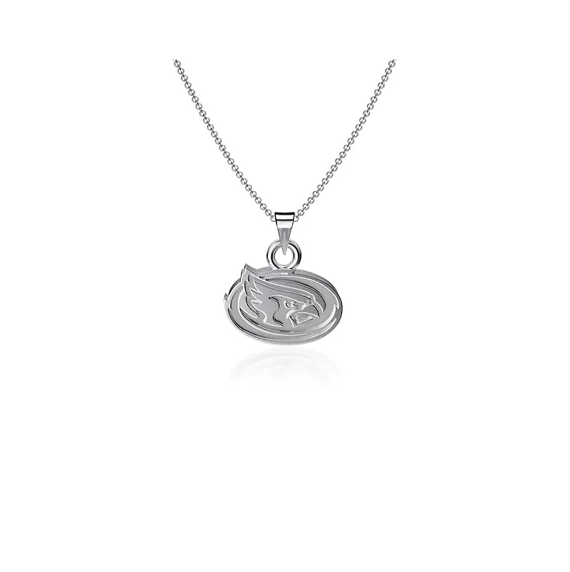 Dayna Designs Iowa State Cyclones Collier avec petit pendentif en argent