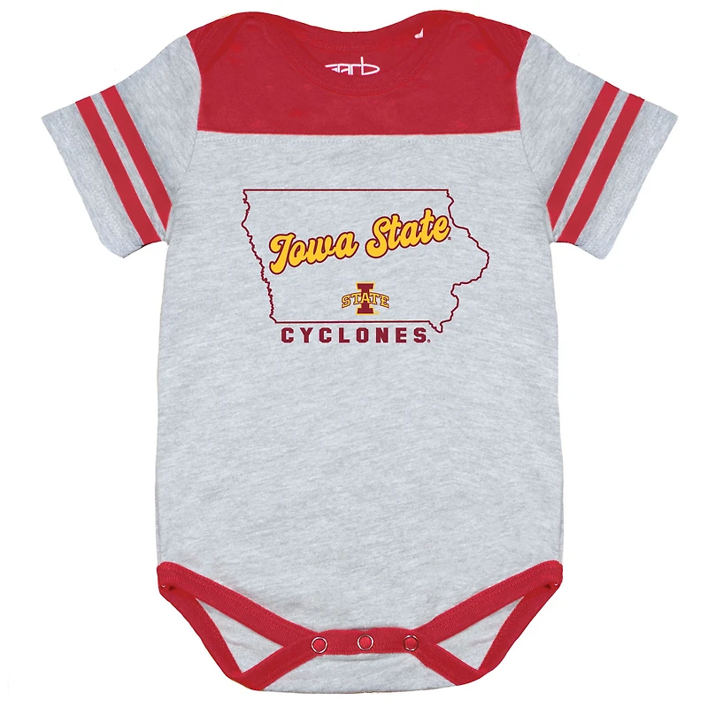 Body pour bébé Cardinal Iowa State Cyclones Thomas