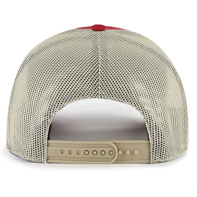 Casquette de camionneur ajustable Cardinal Iowa State Cyclones Arid pour homme, modèle 1947