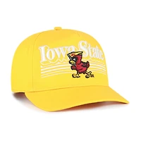 Casquette ajustable pour homme « 47 Gold Iowa State Cyclones » avec logo dégradé
