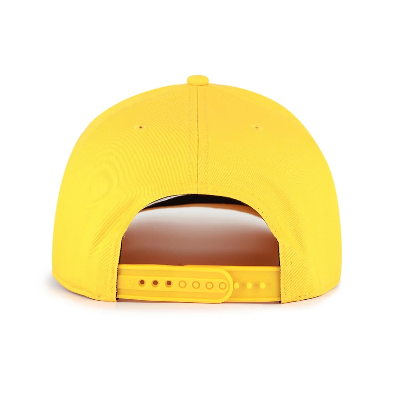 Men's '47 Gold Iowa State Cyclones Script Fade Hitch Adjustable Hat