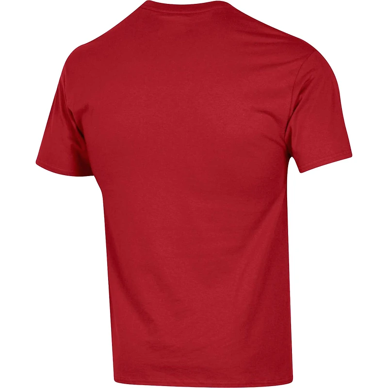 Champion Cardinal Iowa State Cyclones Arch Pill T-shirt pour homme