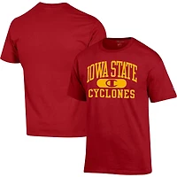 Champion Cardinal Iowa State Cyclones Arch Pill T-shirt pour homme