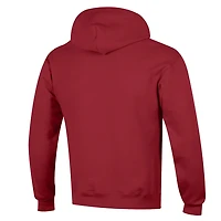 Men's Champion Cardinal Iowa State Cyclones Wrestling Icon Pullover Hoodie