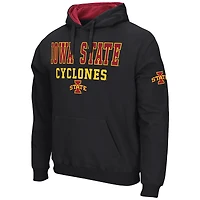 Sweat à capuche noir Colosseum pour homme, motif Sunrise, Iowa State Cyclones
