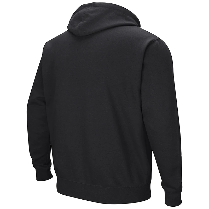 Sweat à capuche noir Colosseum pour homme, motif Sunrise, Iowa State Cyclones