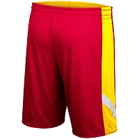 Men's Colosseum Cardinal/Gold Iowa State Cyclones Am I Wrong Reversible Shorts