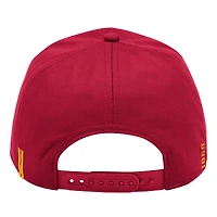 Casquette ajustable Colosseum Cardinal Iowa State Cyclones Hits the Road Podium pour homme