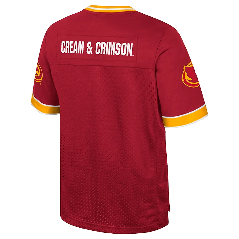 Maillot de football américain Colosseum Cardinal Iowa State Cyclones « Rien que les coups » pour homme