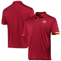 Men's Colosseum Cardinal Iowa State Cyclones Santry Lightweight Polo