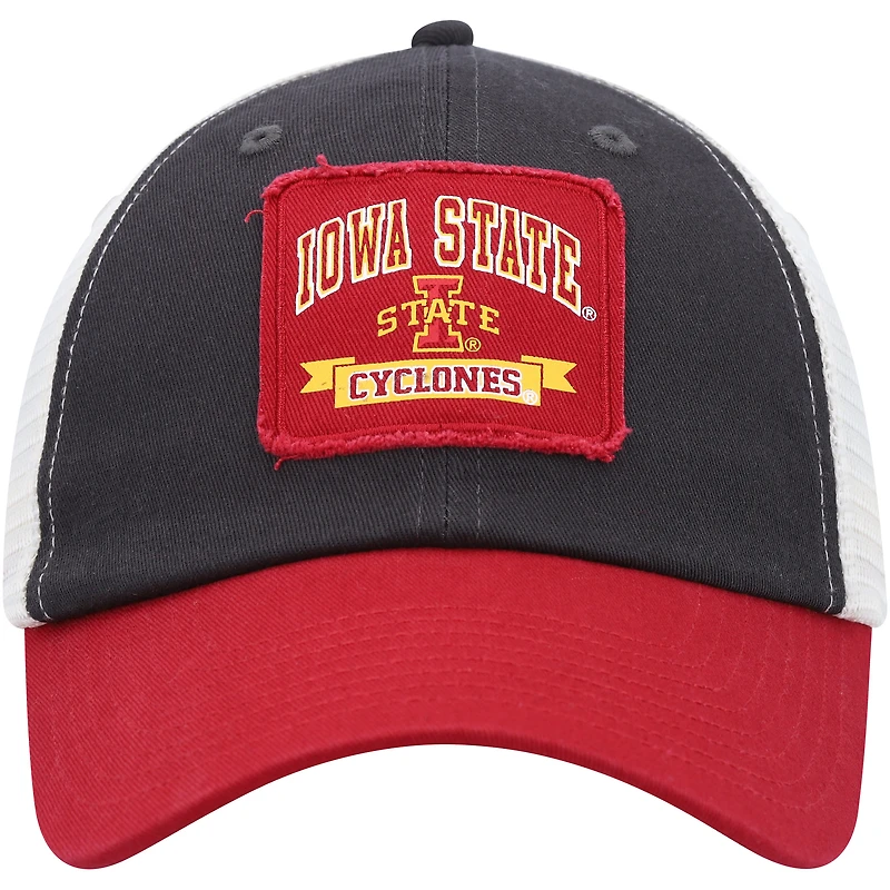Men's Colosseum  Charcoal Iowa State Cyclones Objection Snapback Hat