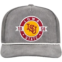 Men's Colosseum  Gray Iowa State Cyclones Where's My Hat Podium Adjustable Trucker Hat