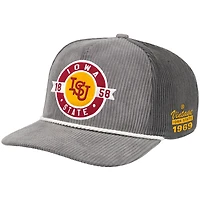 Men's Colosseum  Gray Iowa State Cyclones Where's My Hat Podium Adjustable Trucker Hat