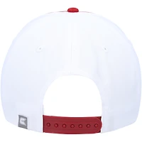 Men's Colosseum  White Iowa State Cyclones Take Your Time Snapback Hat