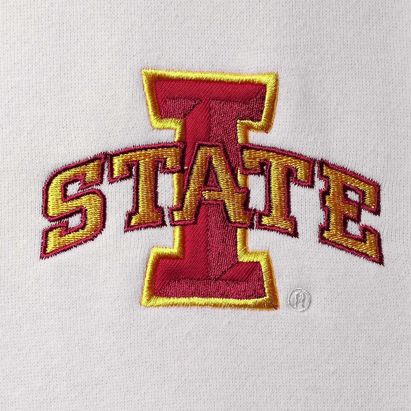Blouson Colosseum Homme Blanc Iowa State Cyclones Tortugas Logo Quarter-Zip