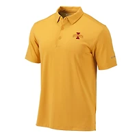 Polo Omni-Wick Drive pour homme Columbia Gold des Cyclones de l'Iowa State