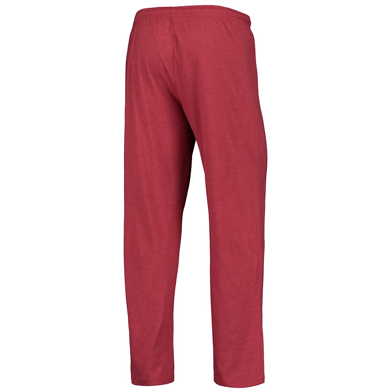 Men's Concepts Sport Cardinal/Heathered Charcoal Iowa State Cyclones Meter Long Sleeve Top & Pants Sleep Set