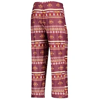 Men's Concepts Sport Cardinal Iowa State Cyclones Ugly Sweater Long Sleeve Top and Pants Sleep Set