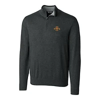 Veste demi-zippée Lakemont pour homme, couleur charbon chiné, coupe-vent et anthracite, des Cyclones de l'État l'Iowa, grandes tailles