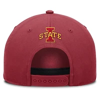 Casquette ajustable Fanatics Cardinal Iowa State Cyclones Foul Ball Rope pour homme