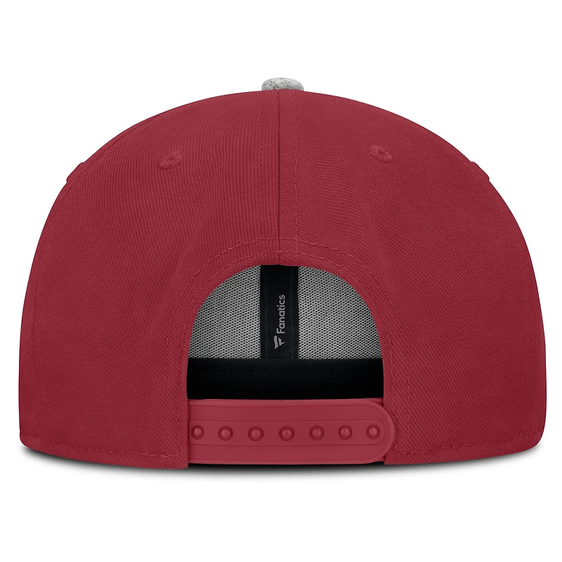 Casquette snapback Loden Fanatics Cardinal Iowa State Cyclones pour homme
