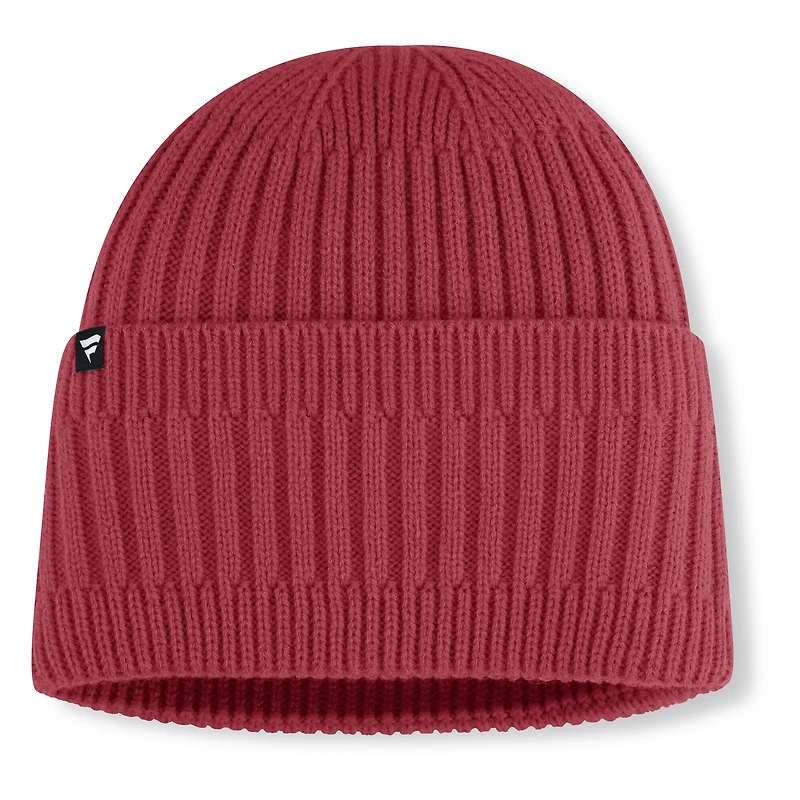 Bonnet en tricot à revers Revery pour hommes Fanatics Cardinal Iowa State Cyclones