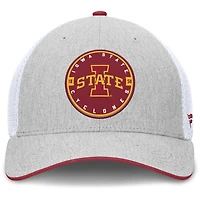 Men's Fanatics  Heather Gray Iowa State Cyclones Trigger Flex Hat