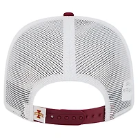 Casquette ajustable New Era Cardinal Iowa State Cyclones Team 9SEVENTY COOLERA Trucker pour homme