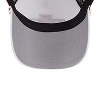 Casquette de camionneur réglable New Era blanc/Cardinal Iowa State Cyclones Court Sport Foam A-Frame 9FORTY
