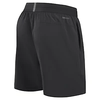 Men's Nike Black Iowa State Cyclones 2024/25 Sideline Performance Woven Shorts
