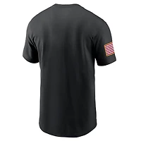 Men's Nike Black Iowa State Cyclones 2025 Military Appreciation Dri-FIT T-Shirt